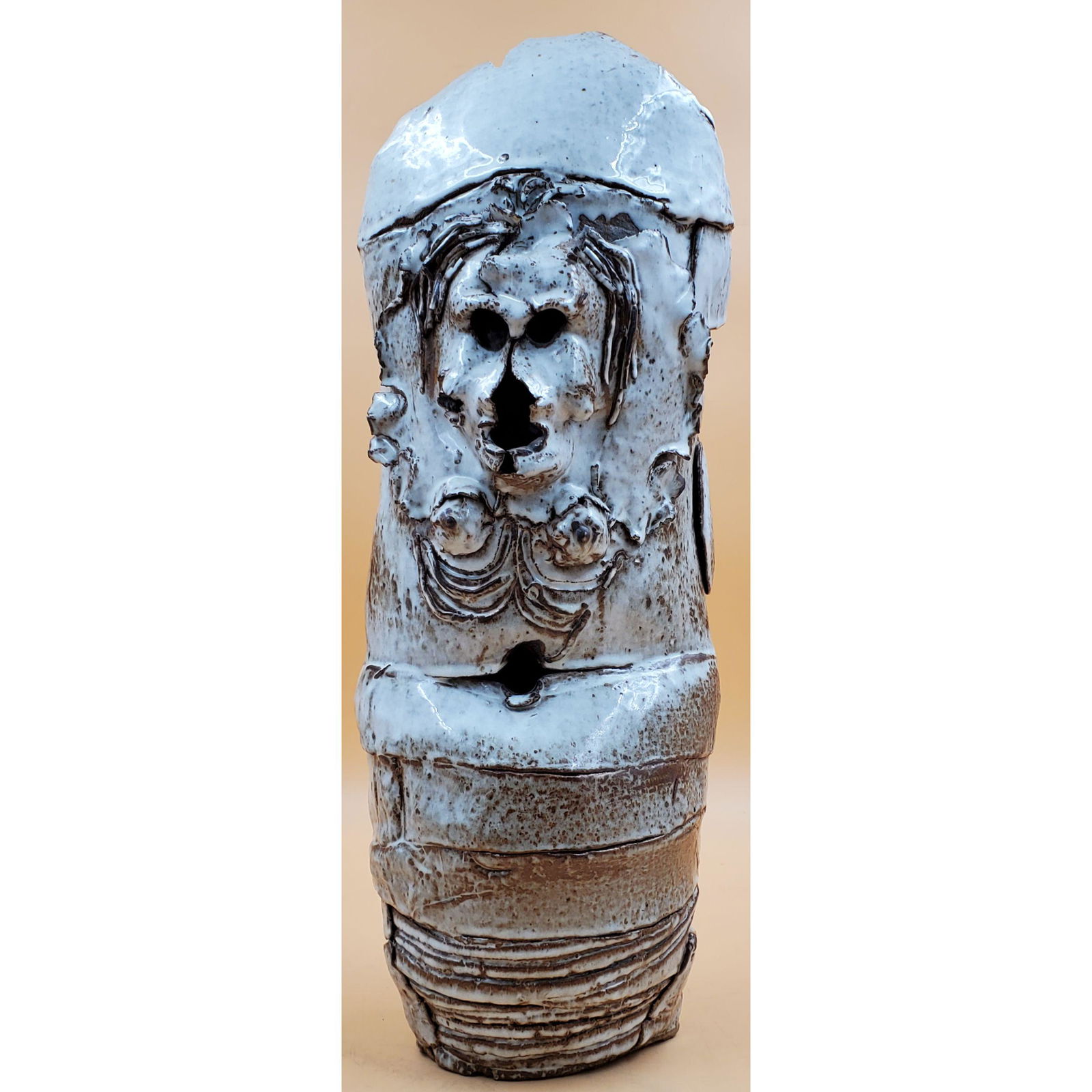 Large Porcelain Sculpture of a Woman (1 of 15)