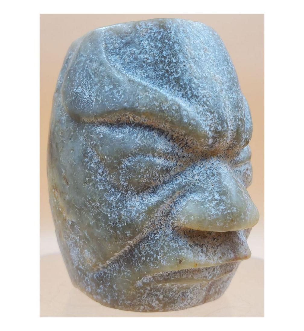 Finely Carved Pre-Columbia Jade Mace Head (1 of 11)