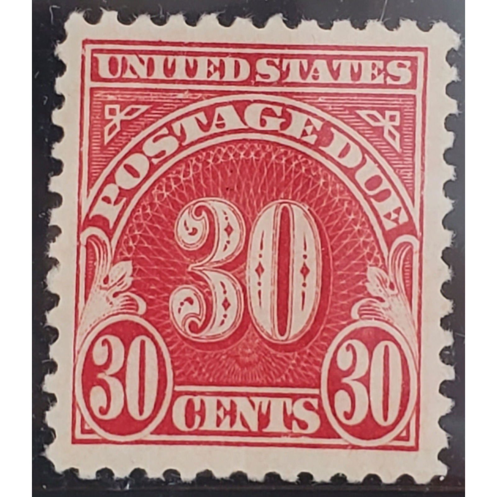 Single Of the Scarce Postage Due Stamp J75 30c XF- NH (1 of 1)