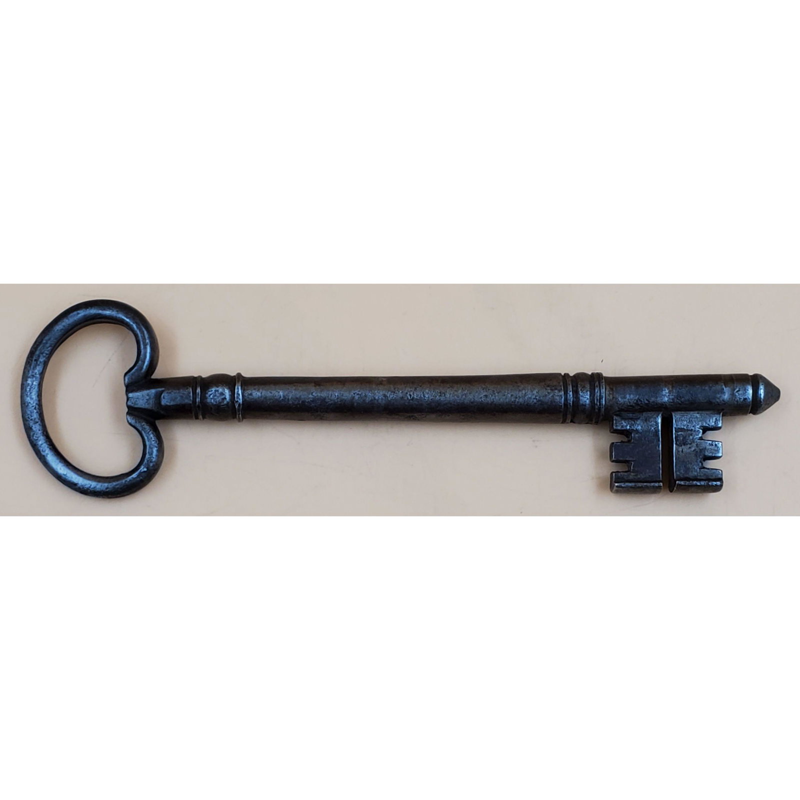 Large Antique European Hand Wrought Key (1 of 8)