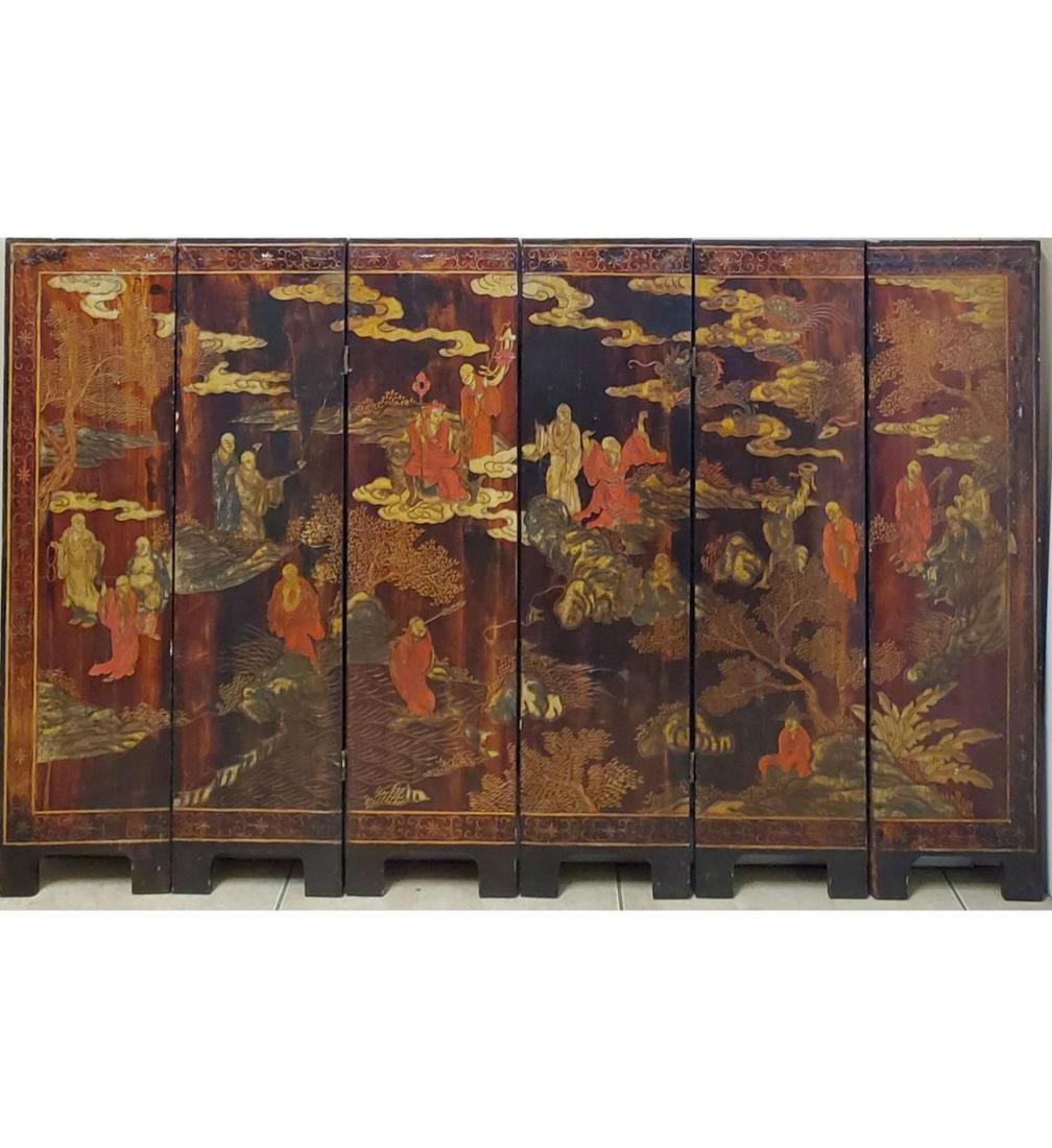 Antique Japanese Wooden Tabletop Divider/Screen (1 of 19)