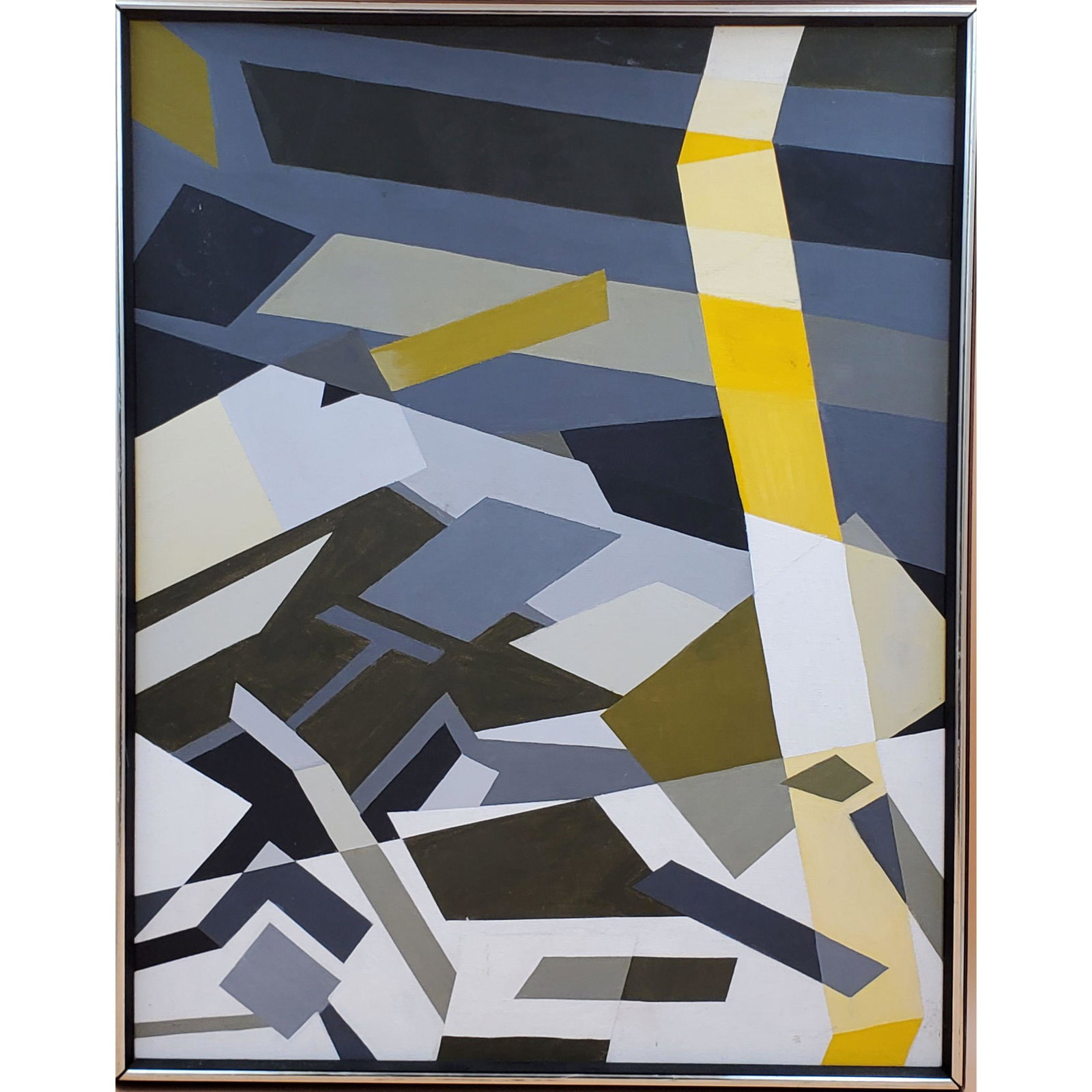 Original Janet Shaw Mid Century Modern Abstract Painting (1 of 9)