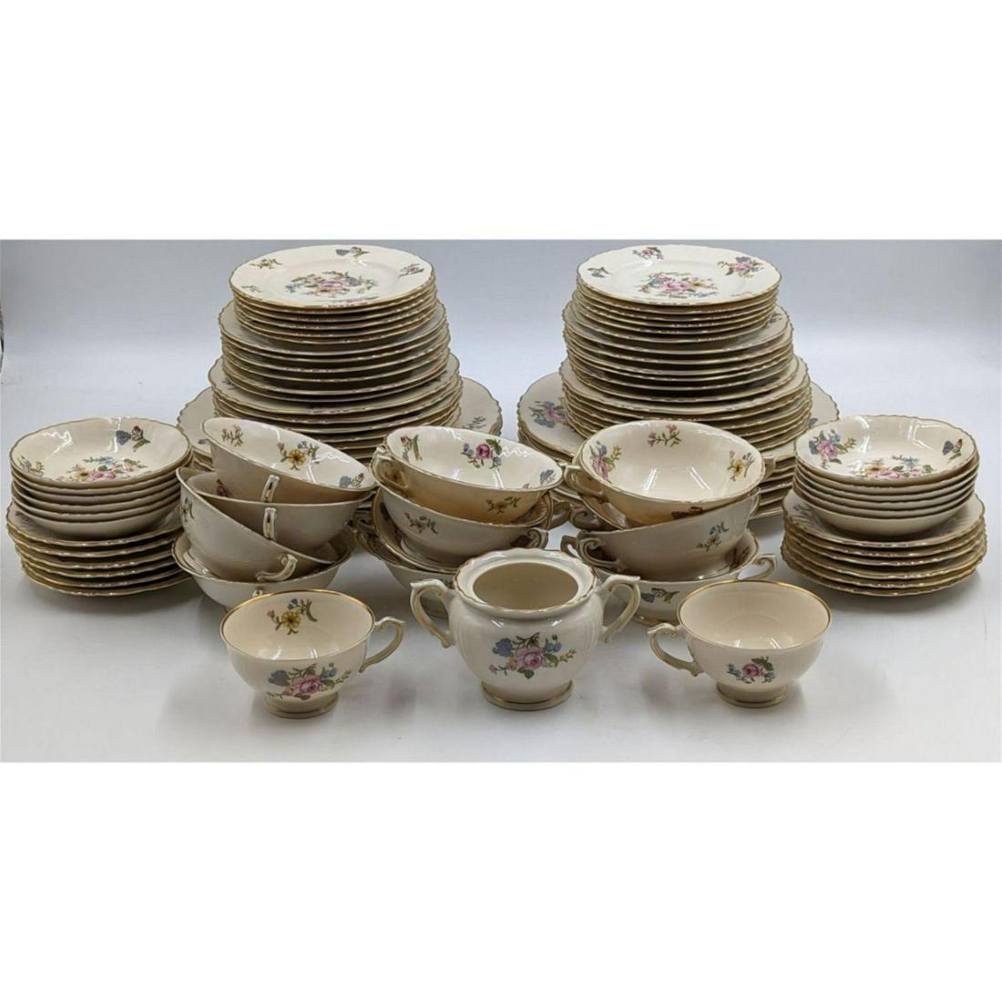 Federal Shape Syracuse China Dinnerware, 75 Pieces (1 of 10)
