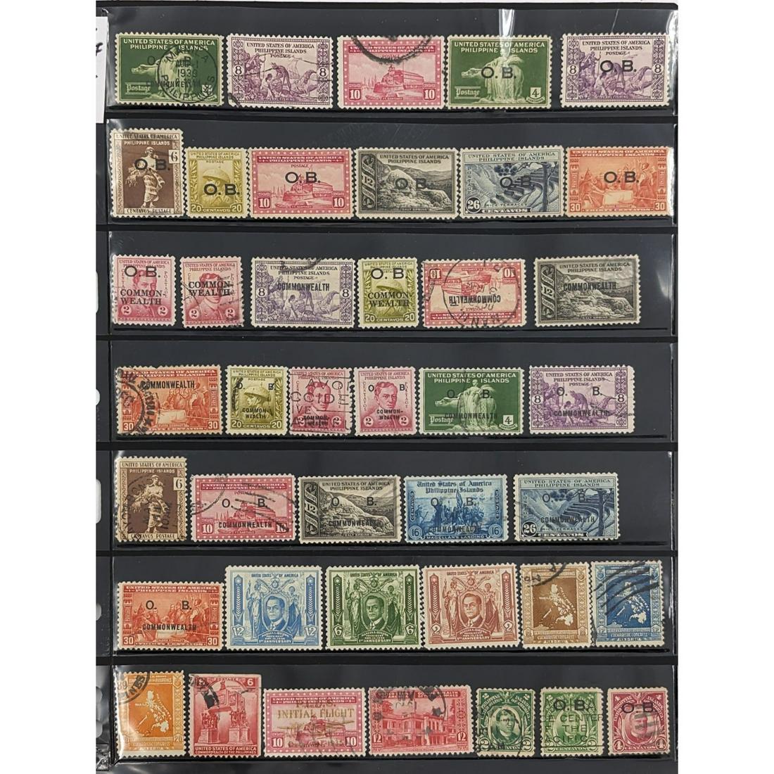 US/Philippines WW2 Occupation Stamps, 68 Stamps In All (1 of 11)