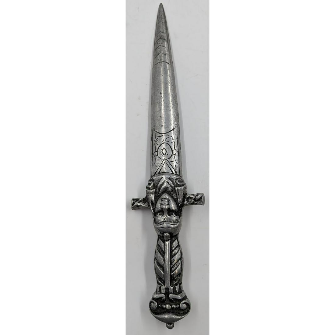 An Antique Cast Ritual Dagger/Knife (1 of 9)