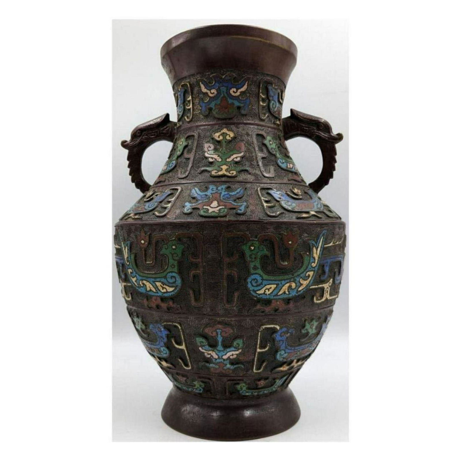 Antique Japanese Champleve Vase (1 of 16)