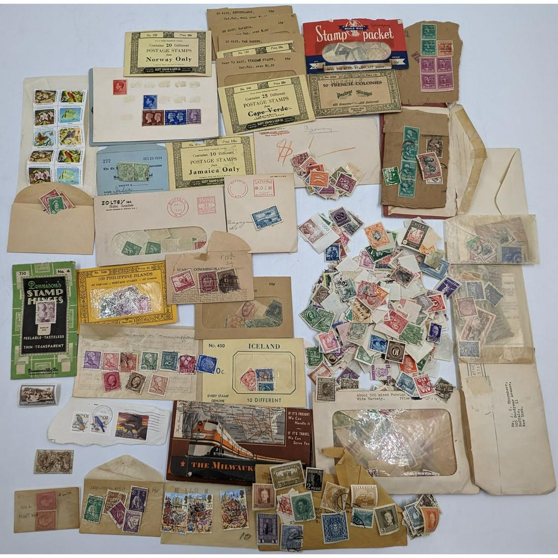 Large Lot Of Unresearched World Stamp Collection (1 of 12)
