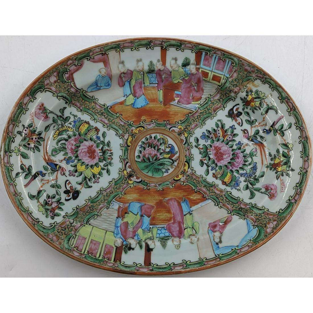 Early Chinese Rose Mandarin Platter (1 of 12)