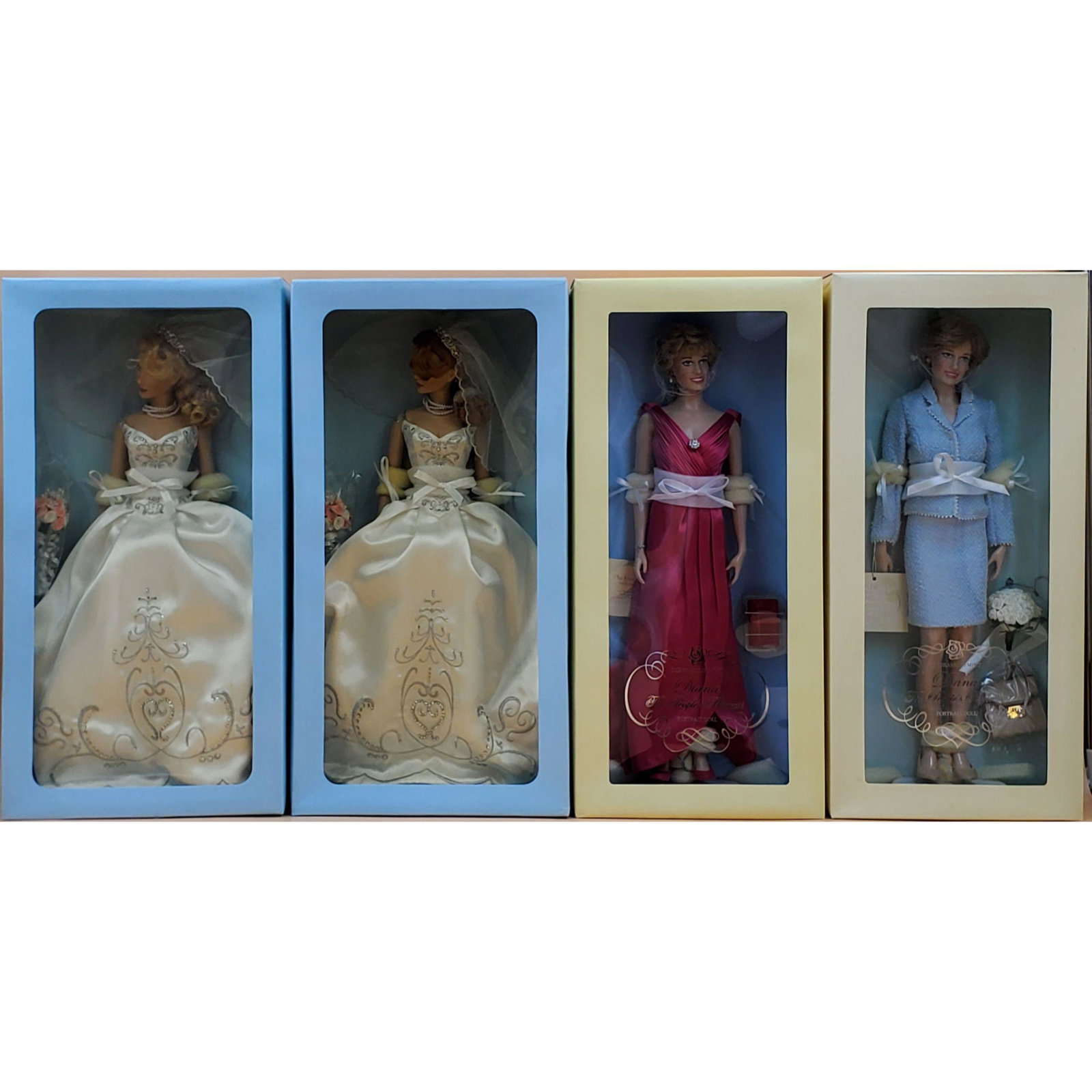 Lot of 4 Franklin Mint Dolls in Original Boxes (1 of 17)