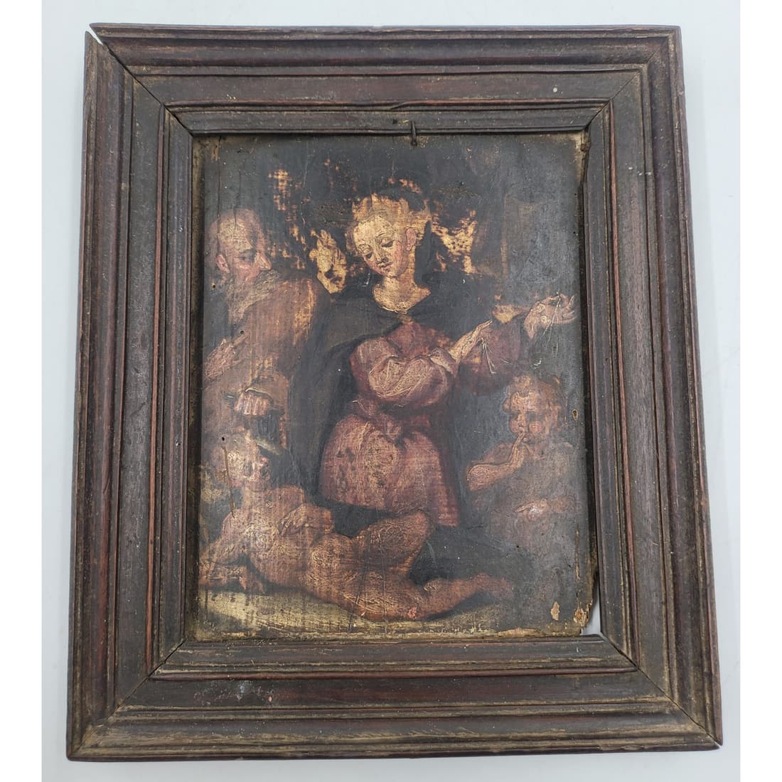 Very Early European Religious Icon Possibly 18th C (1 of 20)