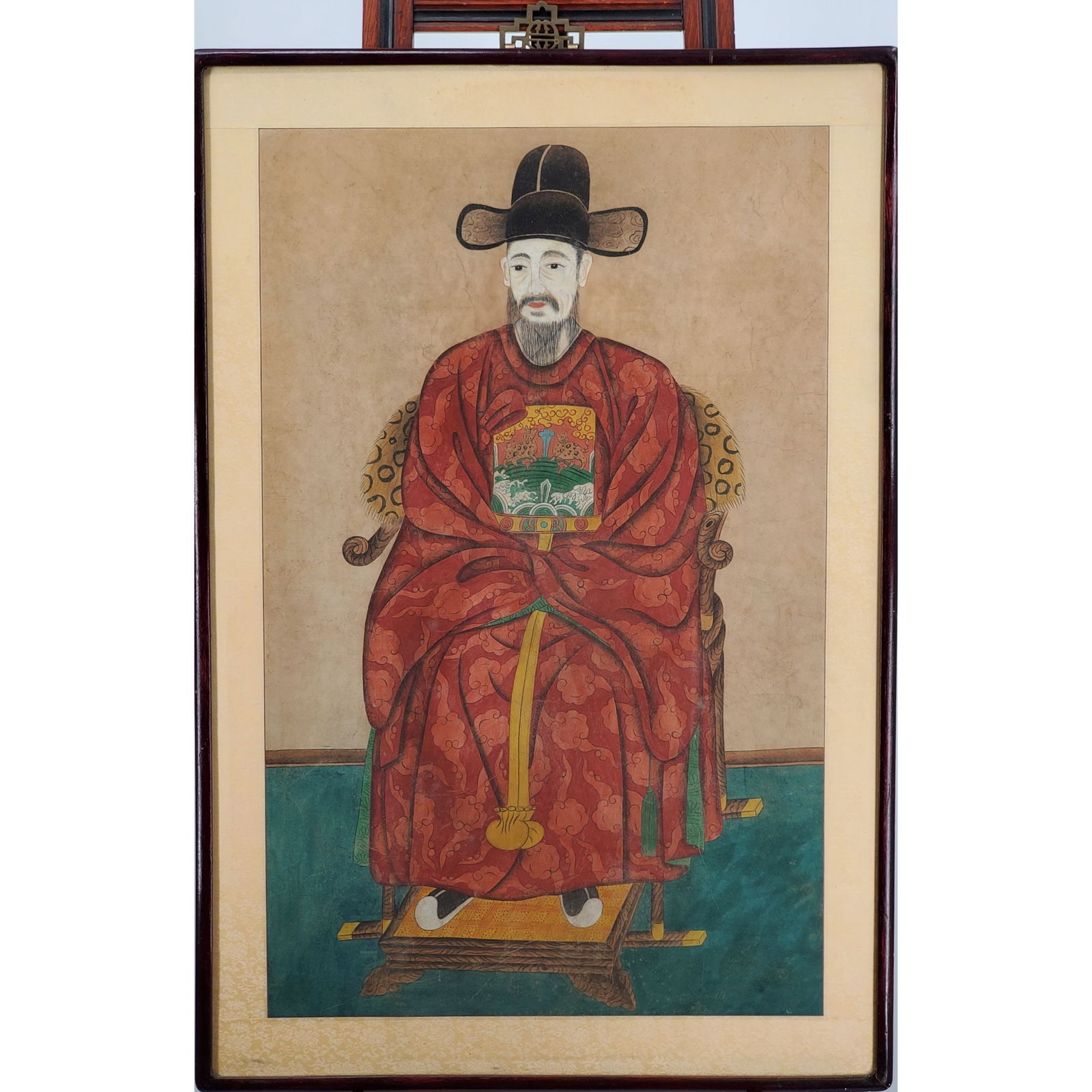 A Very Rare Korean Ancestor Portrait (1 of 15)