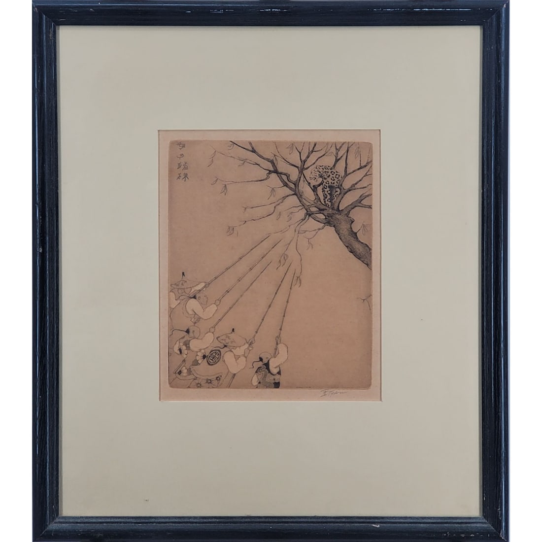 Dorsey Potter Tyson (Maryland 1891) Signed Etching (1 of 10)