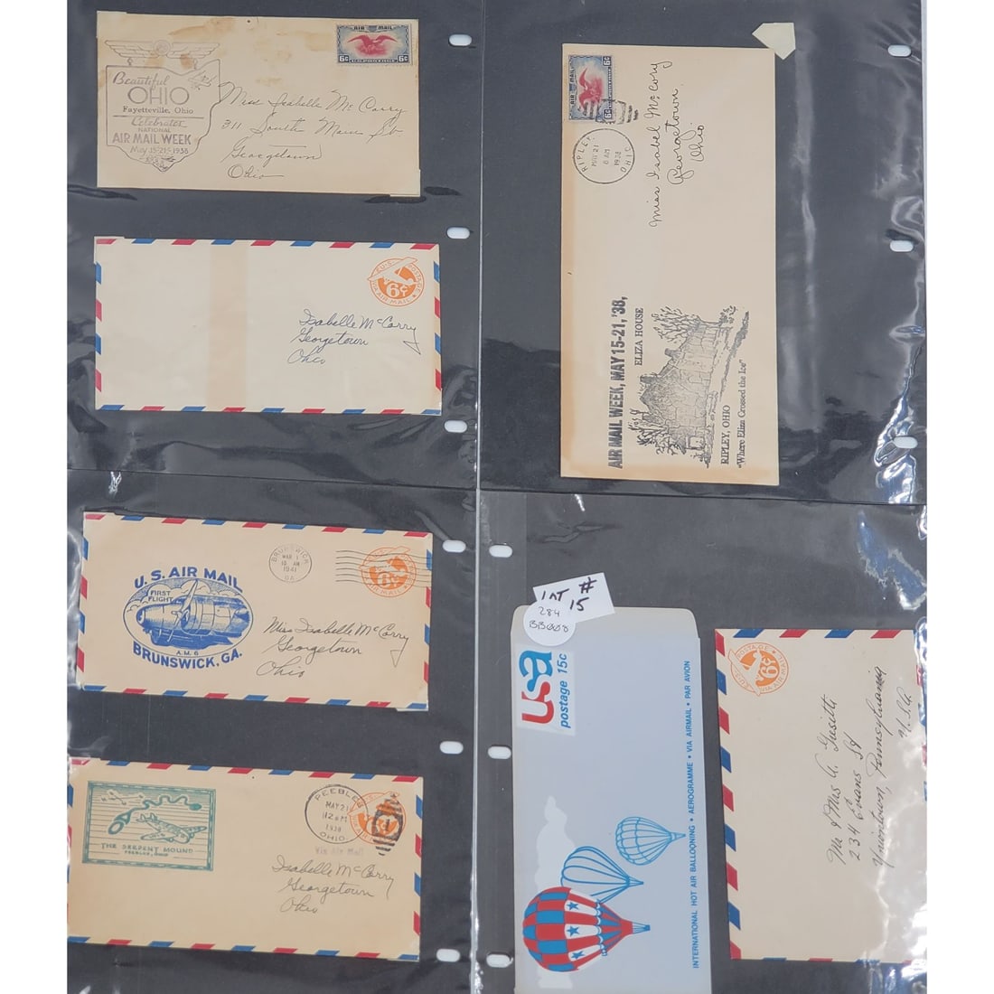 Lot of 14 Air Mail Related Envelopes (1 of 10)