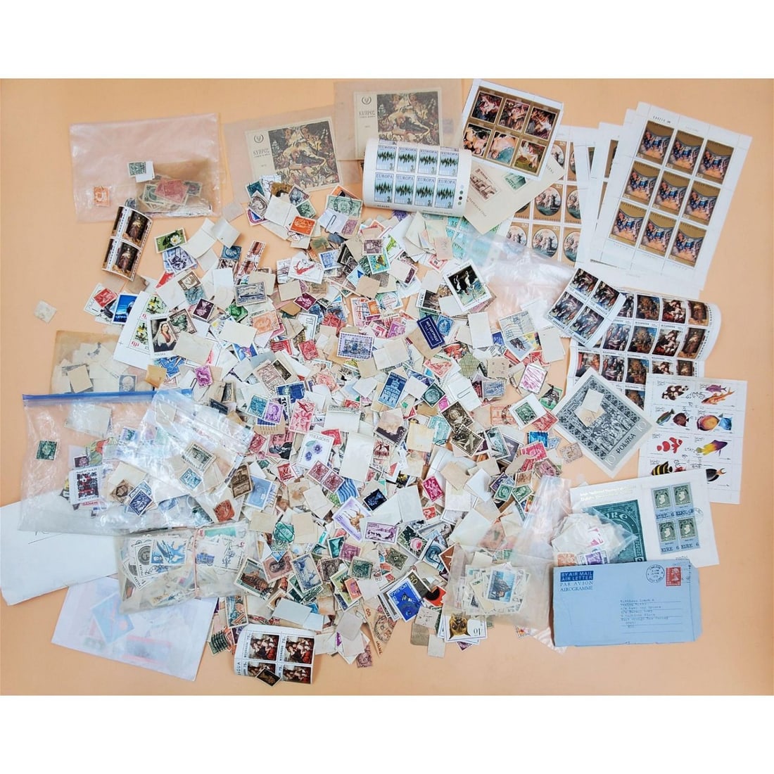 Large Lot of Worldwide Stamps (1 of 13)