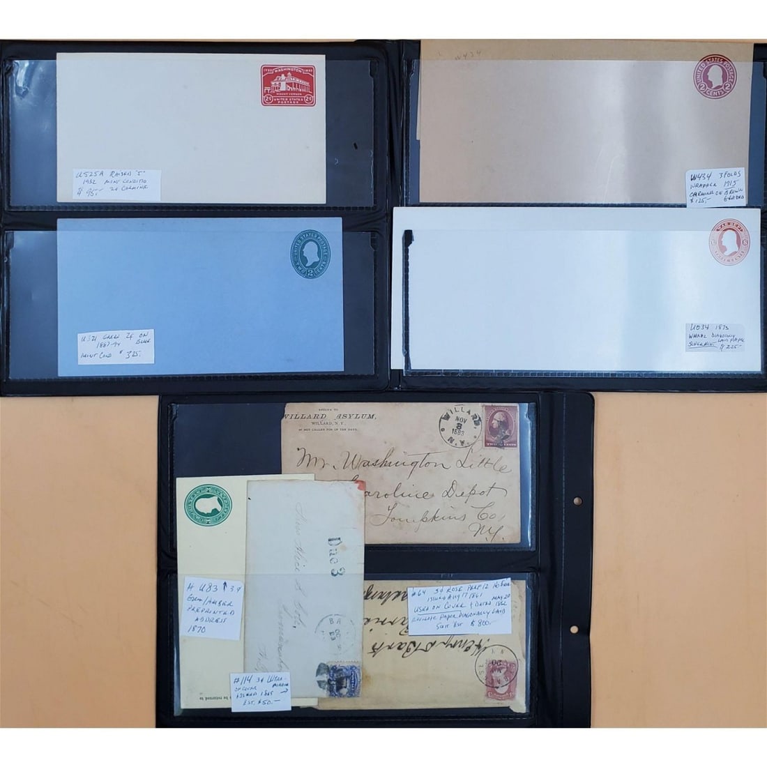A High-Quality Lot Of 17 Assorted Pieces of US Postal Stationery (1 of 8)