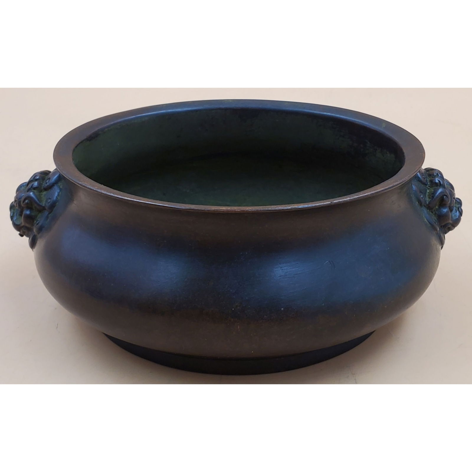 Signed Chinese Bronze Censer (1 of 12)