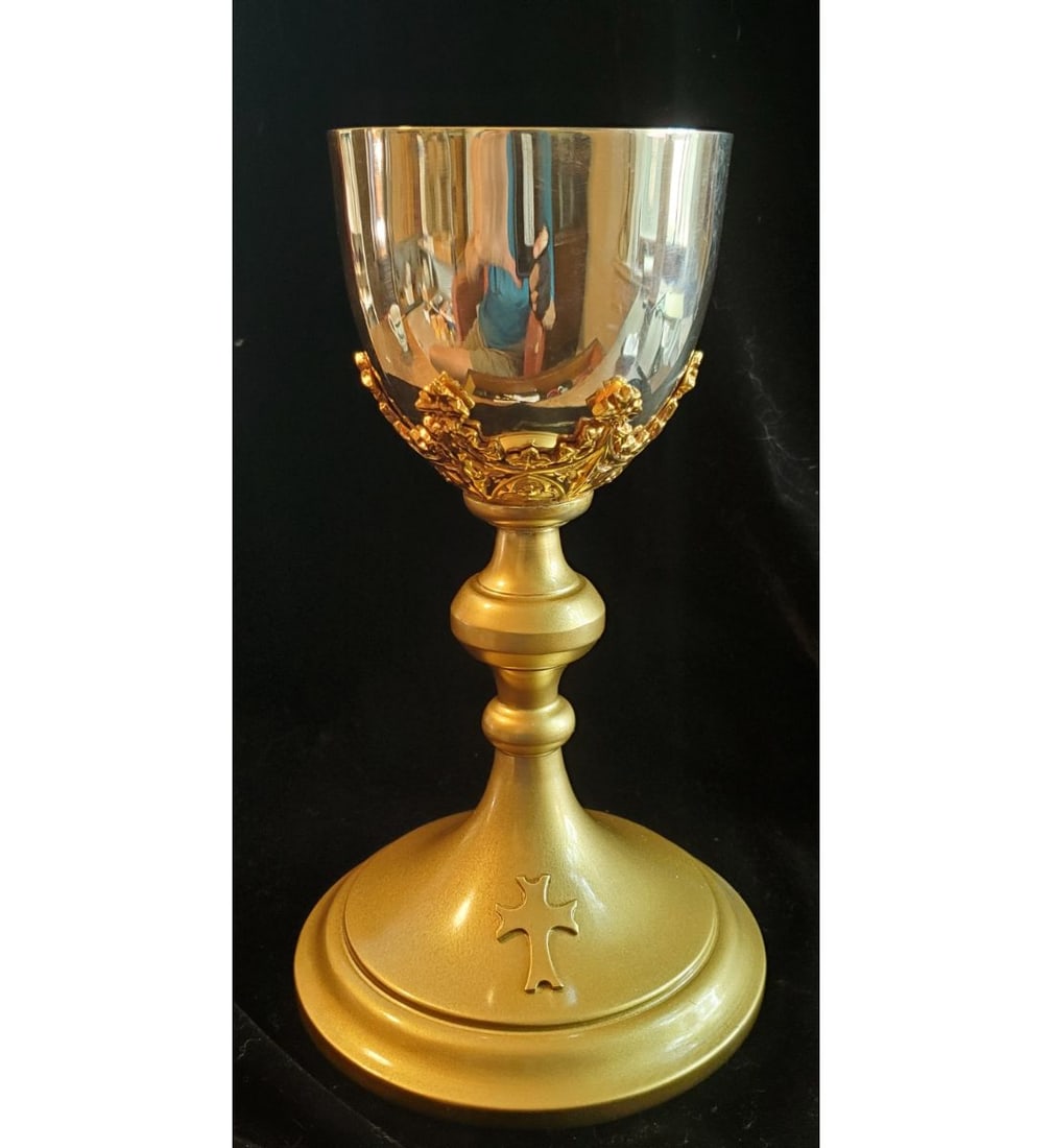 A Very Nice Sterling Silver Cup Chalice (1 of 4)