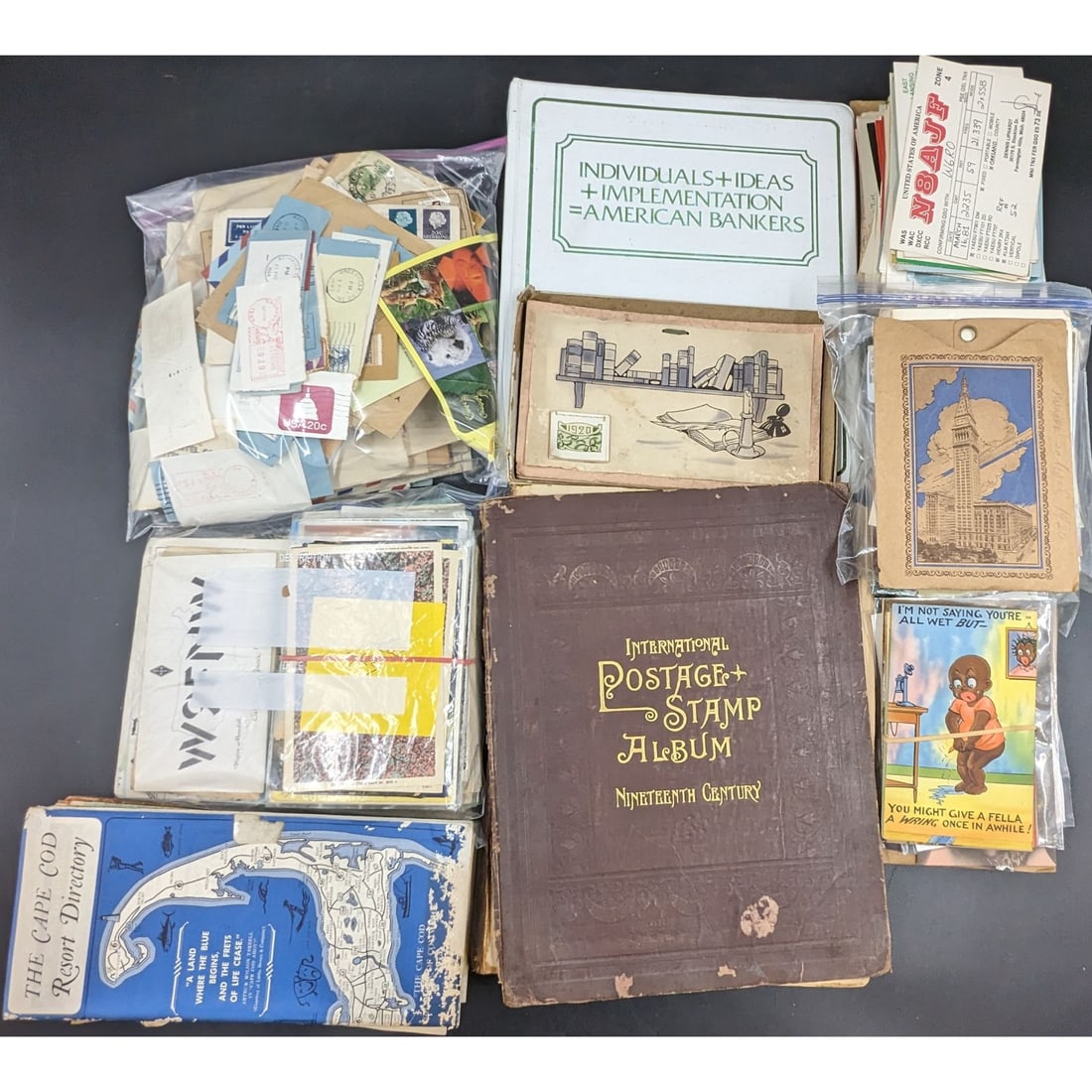 A Large Lot Of Unresearched Postcards, Greeting Cards, And Stamps (1 of 12)