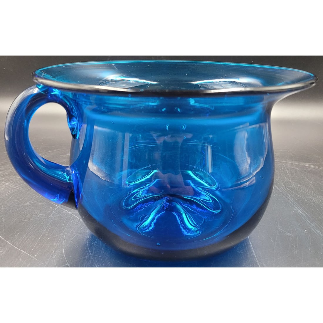 Turquoise Blue Blenko Glass Pitcher (1 of 7)