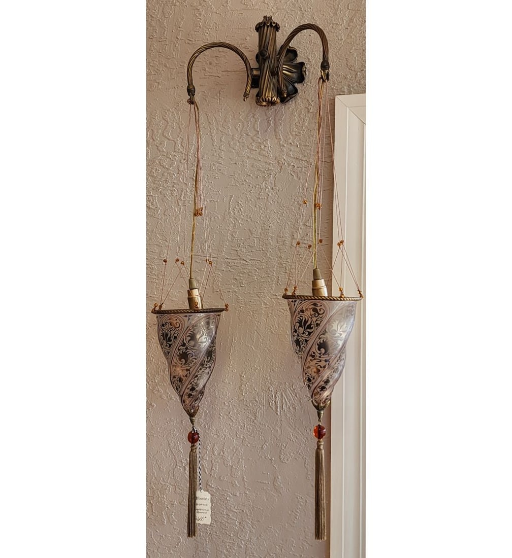 Double Original Wall Sconces ARCHEO-VENICE DESIGN (1 of 6)
