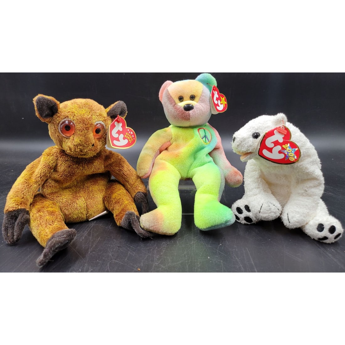Beanie baby best sale peace bear errors