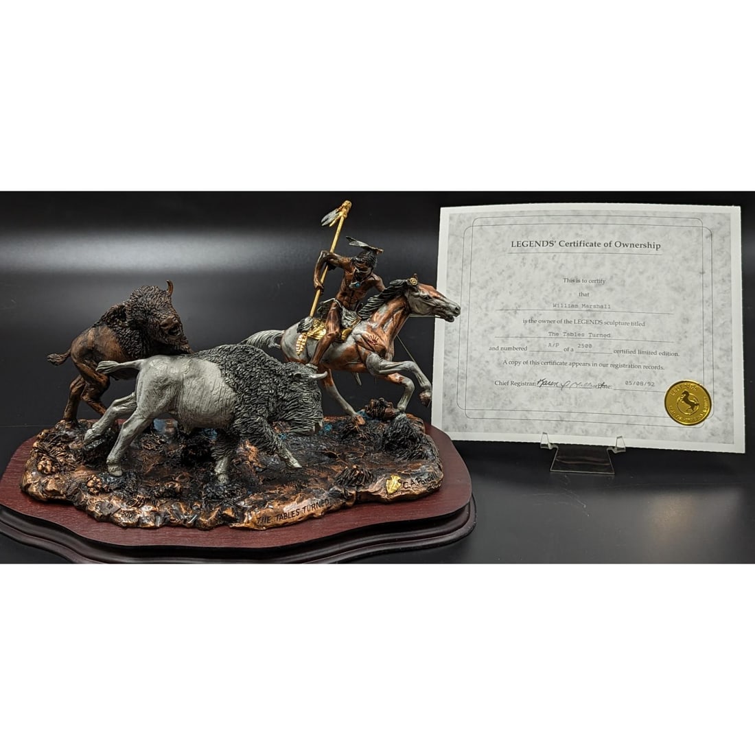 Legends: Limited Edition AP/2500 Tables Turned With COA C.A. Pardell (1 of 14)