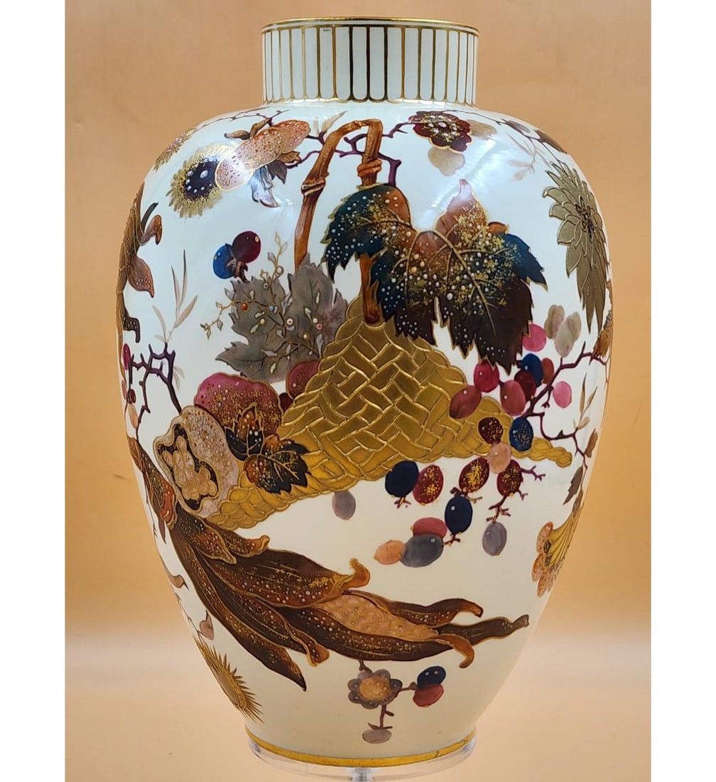 A Royal Crown Derby Vase For Bigelow Kennard & Co Boston Hand Painted (1 of 19)