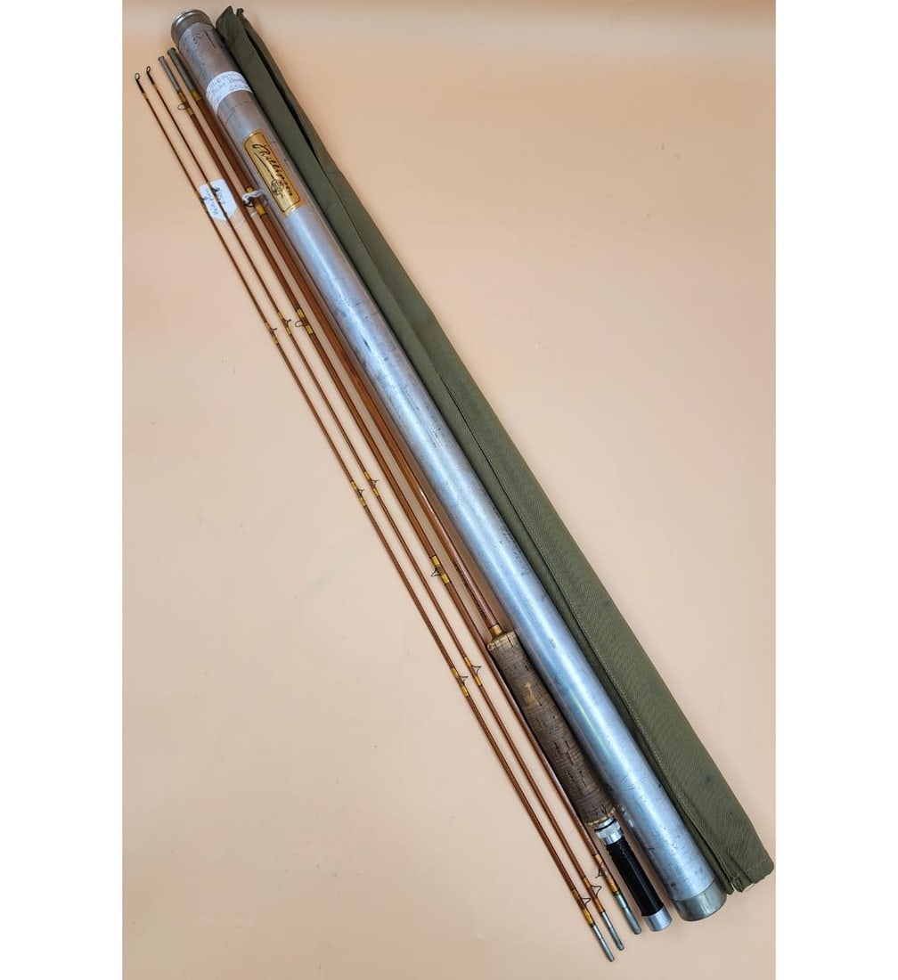 Bill Phillipson Bamboo Fly Rod Power Pakt 9' With 2 Tips (1 of 16)