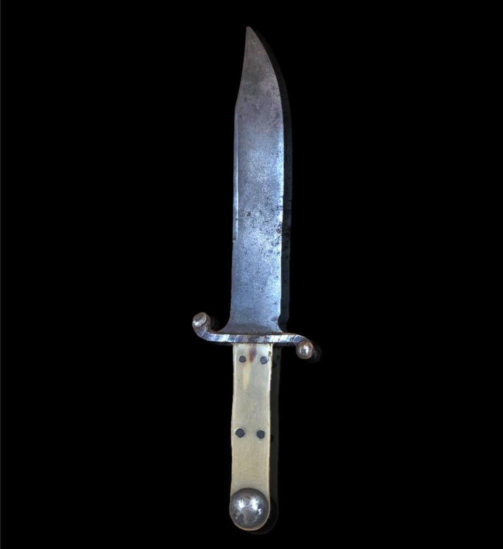 Unknown Hand Made Antique Bowie Knife (1 of 20)