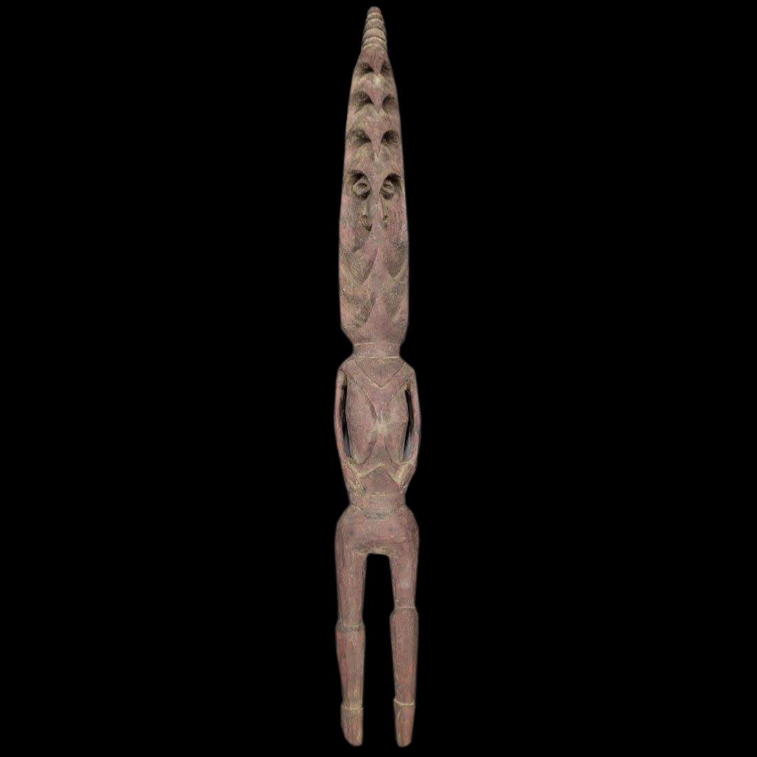 Papua New Guinea Hooked Spirit Figure, NO RESERVES (1 of 11)