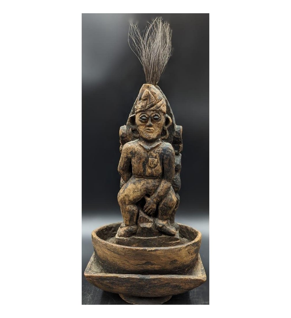 A Rare, Indonesian Colonial Figure Possibly From The Island Of Sumba (1 of 11)