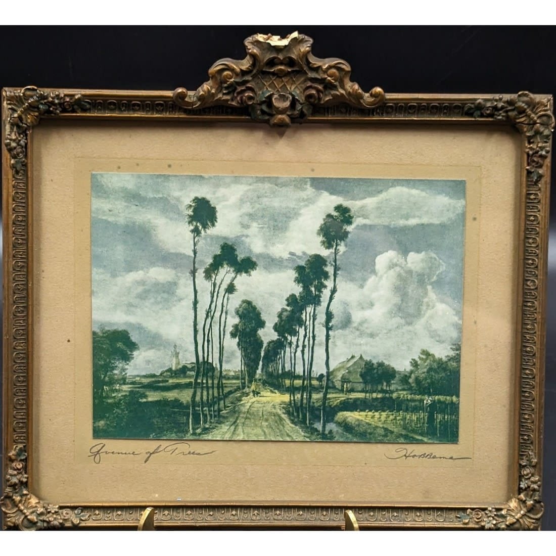 Meindert Hobbema "The Avenue at Middelharnis" Framed Print, Pencil Signed (1 of 7)