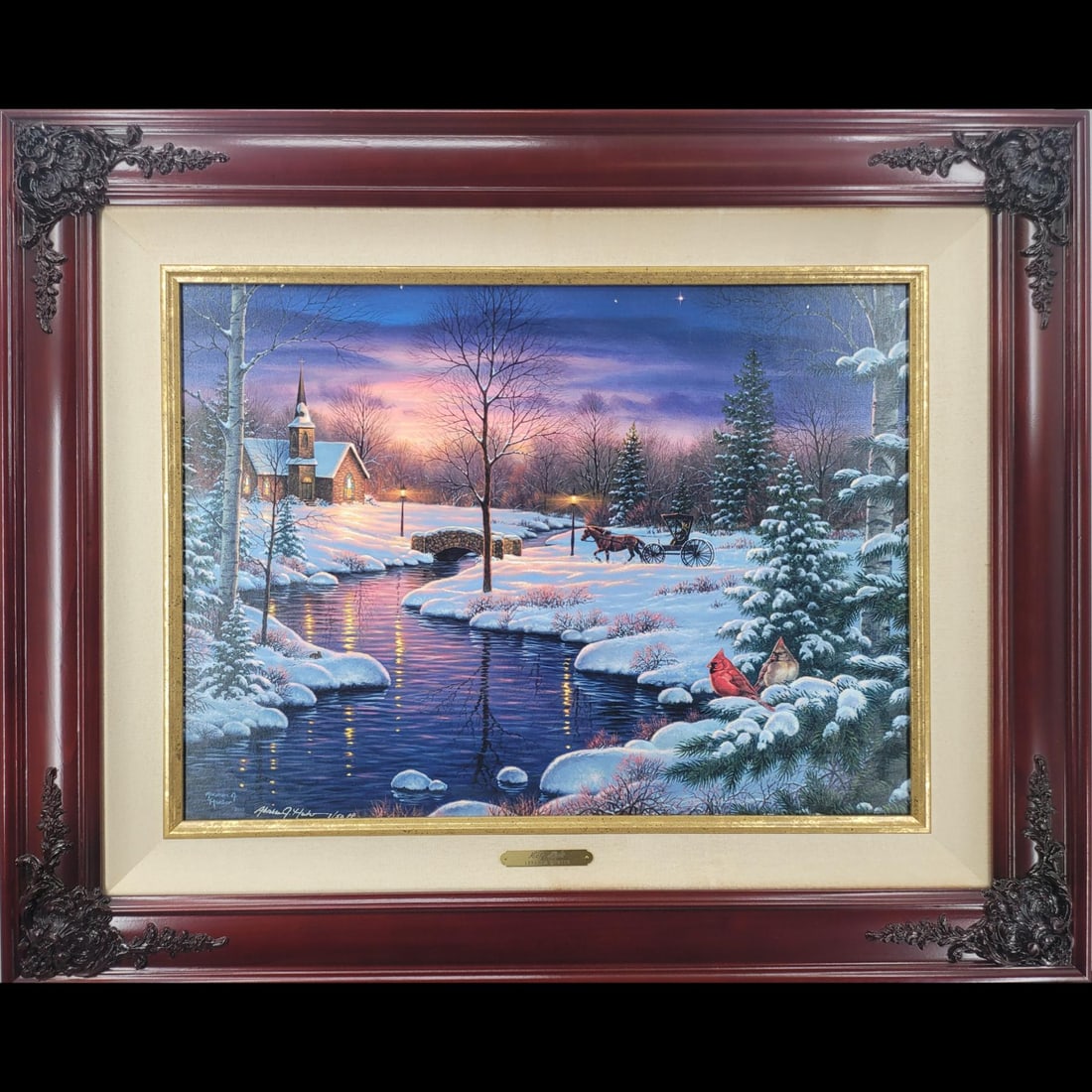 Abraham Hunter Signed Giclee "Holy Night" Series 2/50 (1 of 11)