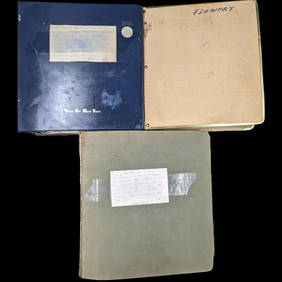 Lot Of 3 Early Large Three-Ring Binders Full Of Thousands Of Stamps (1 of 11)
