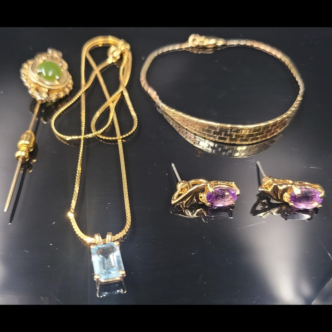 Lot Of 5pc 10k Gold Jewelry 14g (1 of 11)