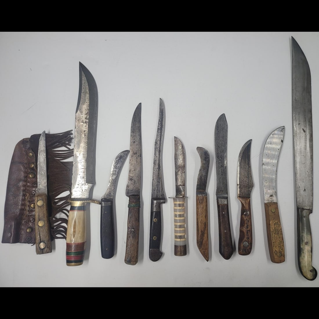 Lot Of 11 Interesting Knives And Handmade Knives (1 of 14)