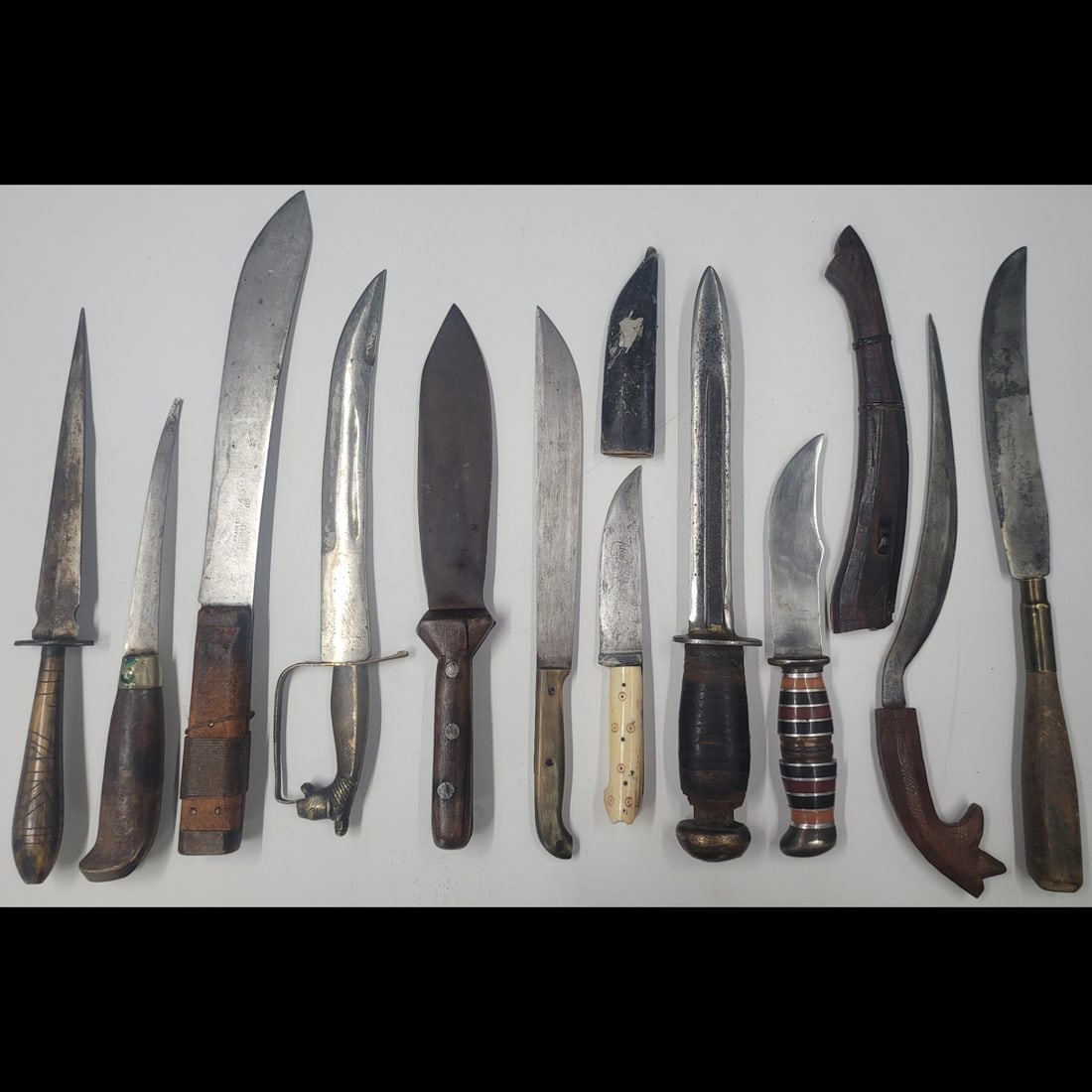 Lot Of 11 Interesting Knives And Handmade Knives (1 of 20)