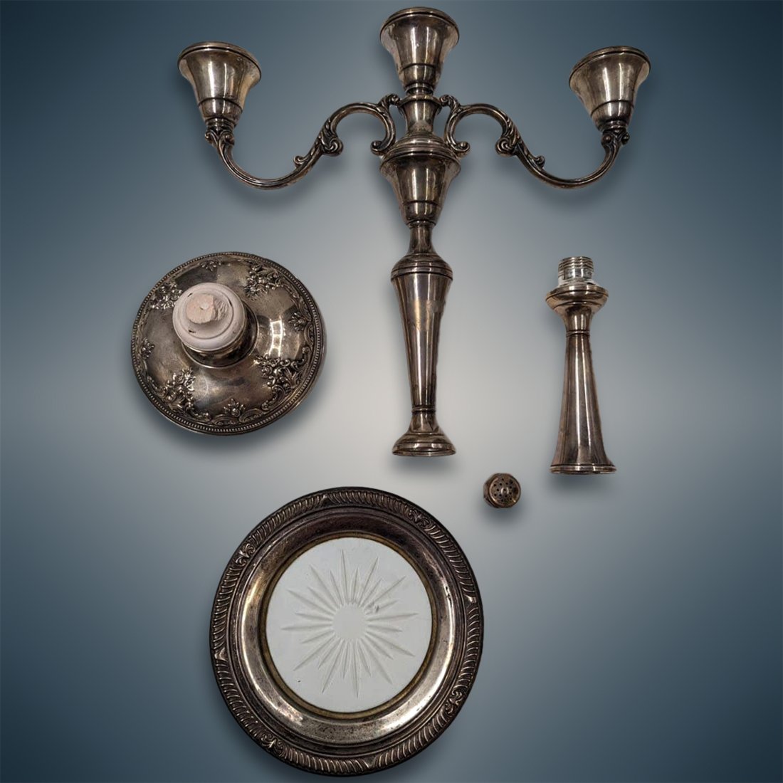 Grouping Of Scrap Sterling Silver Pieces (1 of 16)