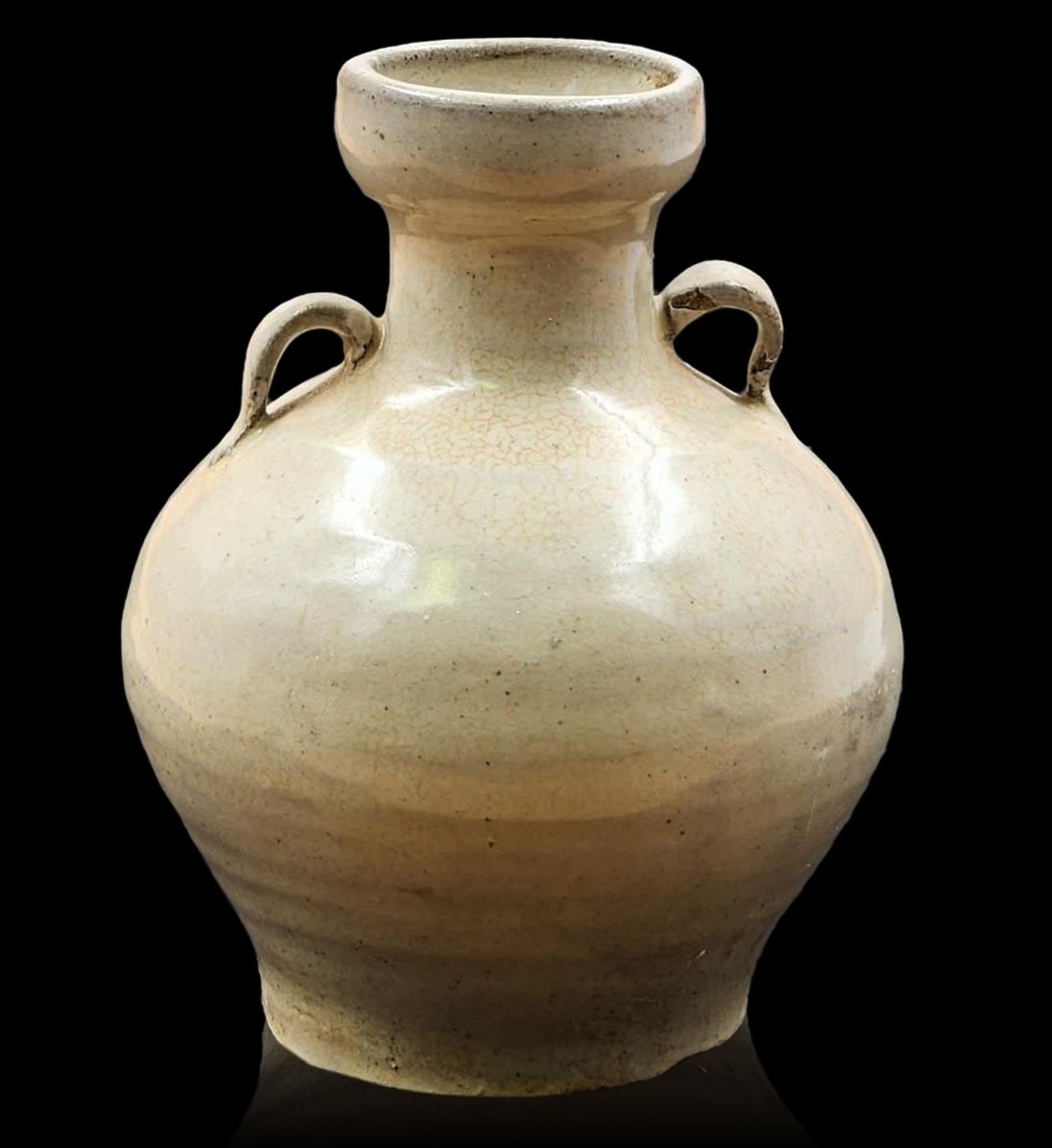 Early Antique Chinese Vase White Glaze (1 of 17)