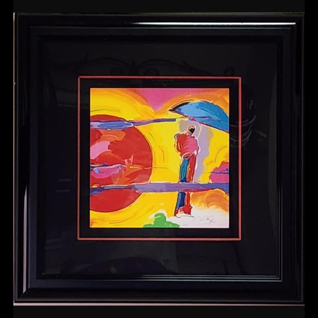 Peter Max Serigraph (American, b. 1937) New Moon, Pencil Signed And Numbered (1 of 7)