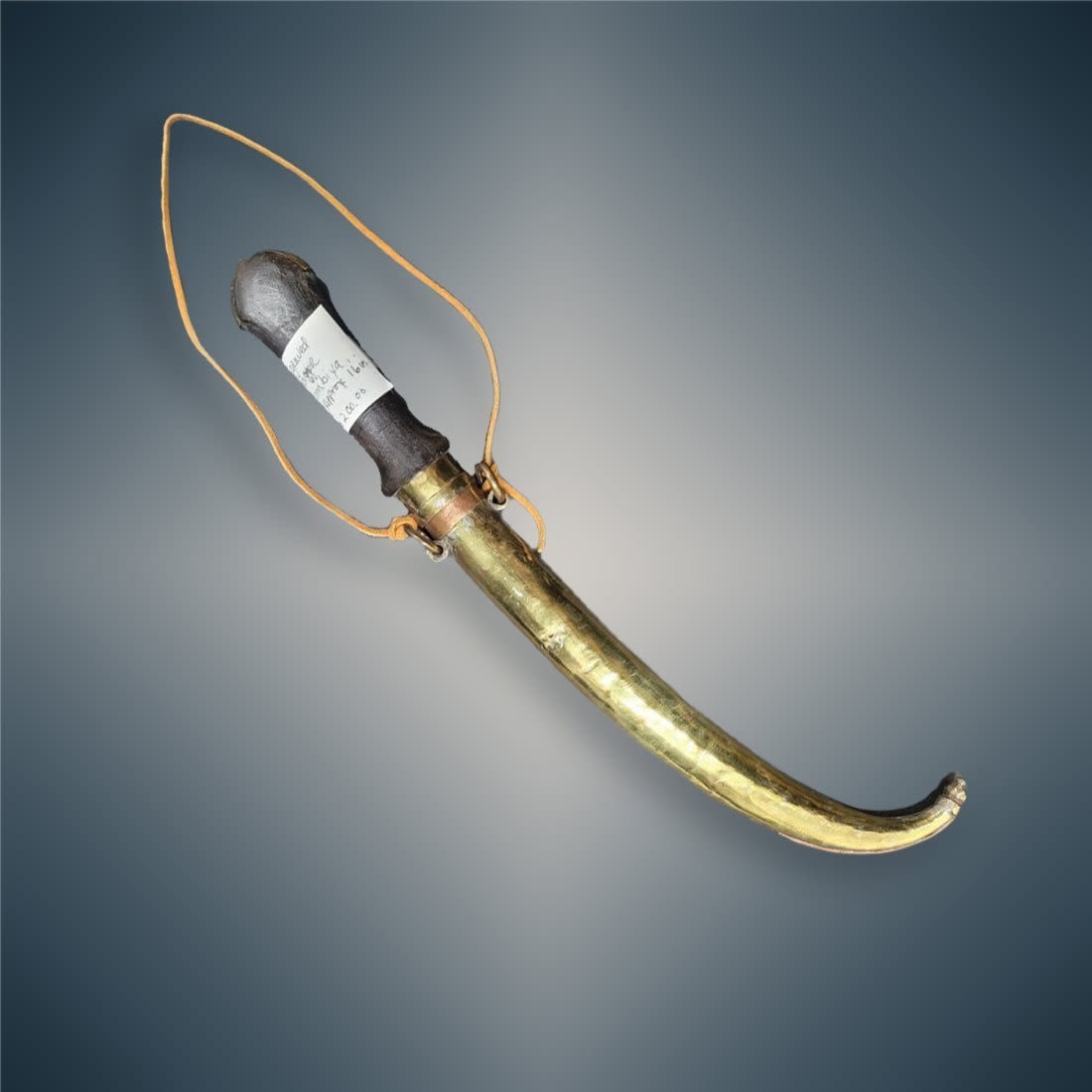 Islamic Koummya Jambiya Handmade Engraved Moroccan Dagger And Sheath (1 of 10)