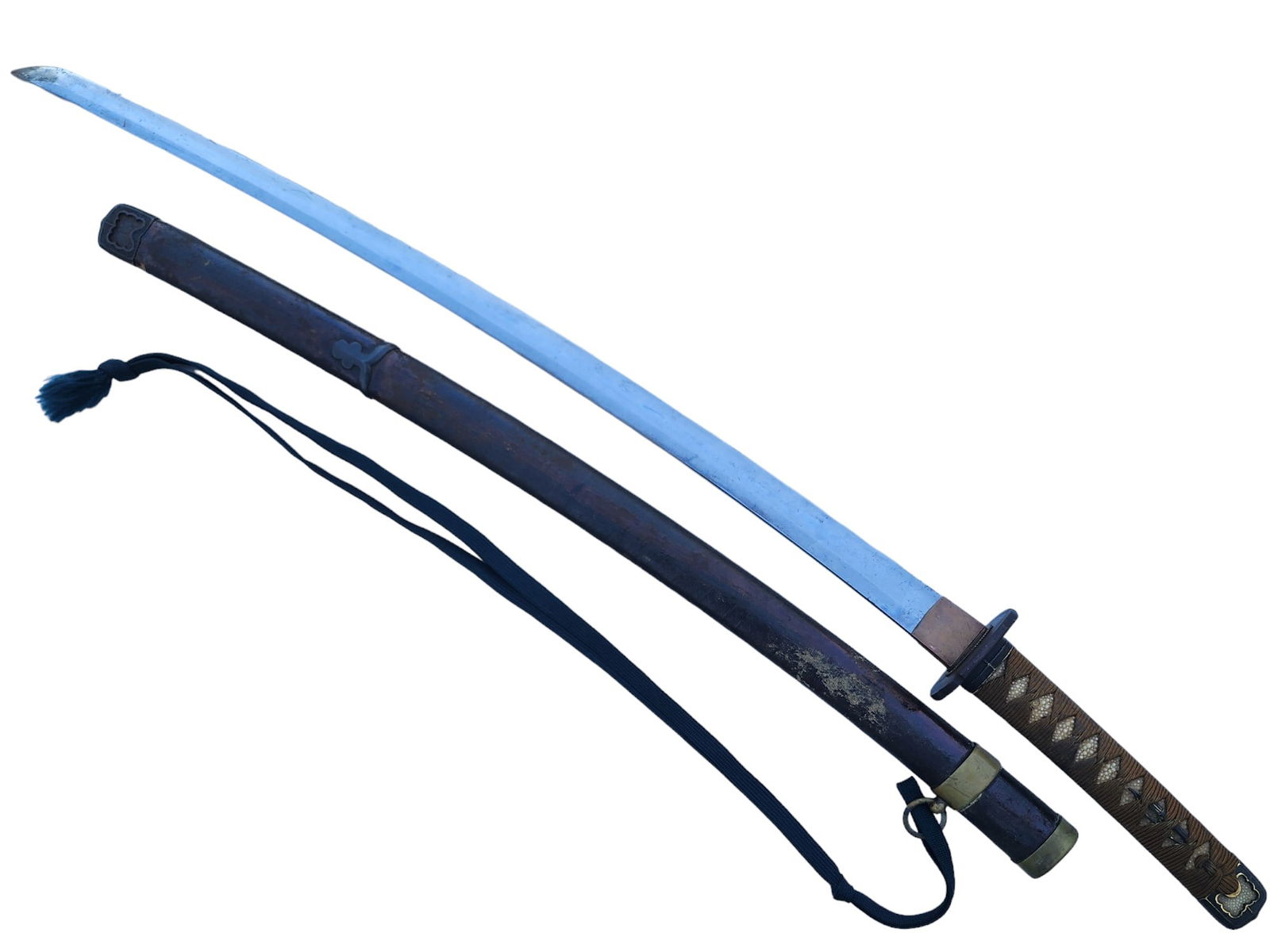 A Signed Antique Japanese Katana Samurai Sword (1 of 20)