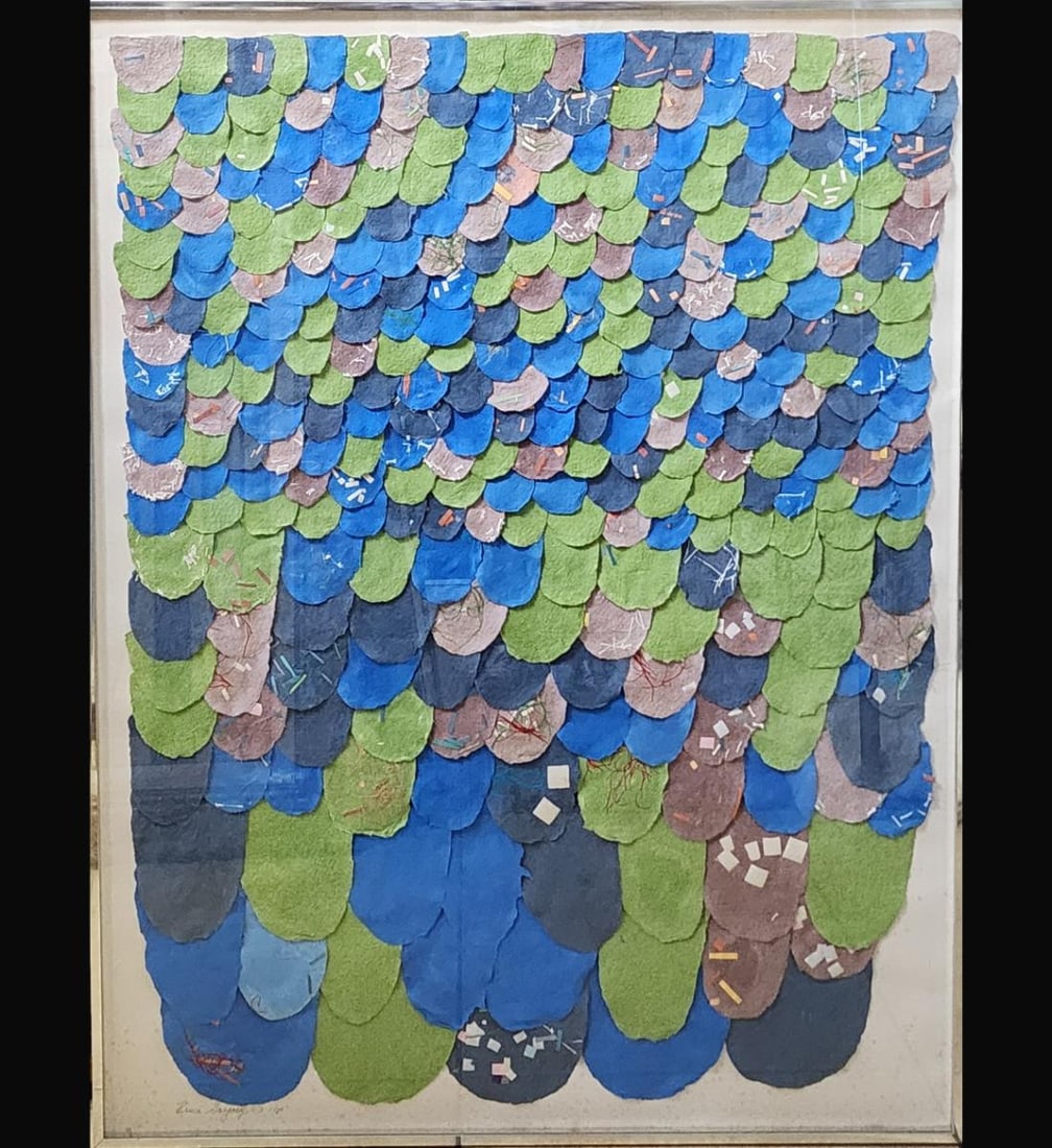 New York / Florida Artist Bruce Gregory 1917-2002 Mix Media Painting Signed Estate Fresh (1 of 8)