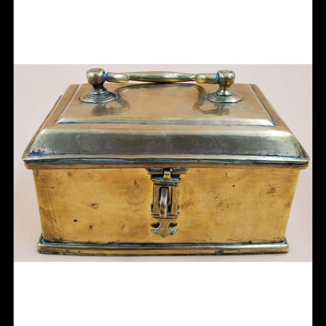 19th C. Chinese Brass Box (1 of 9)
