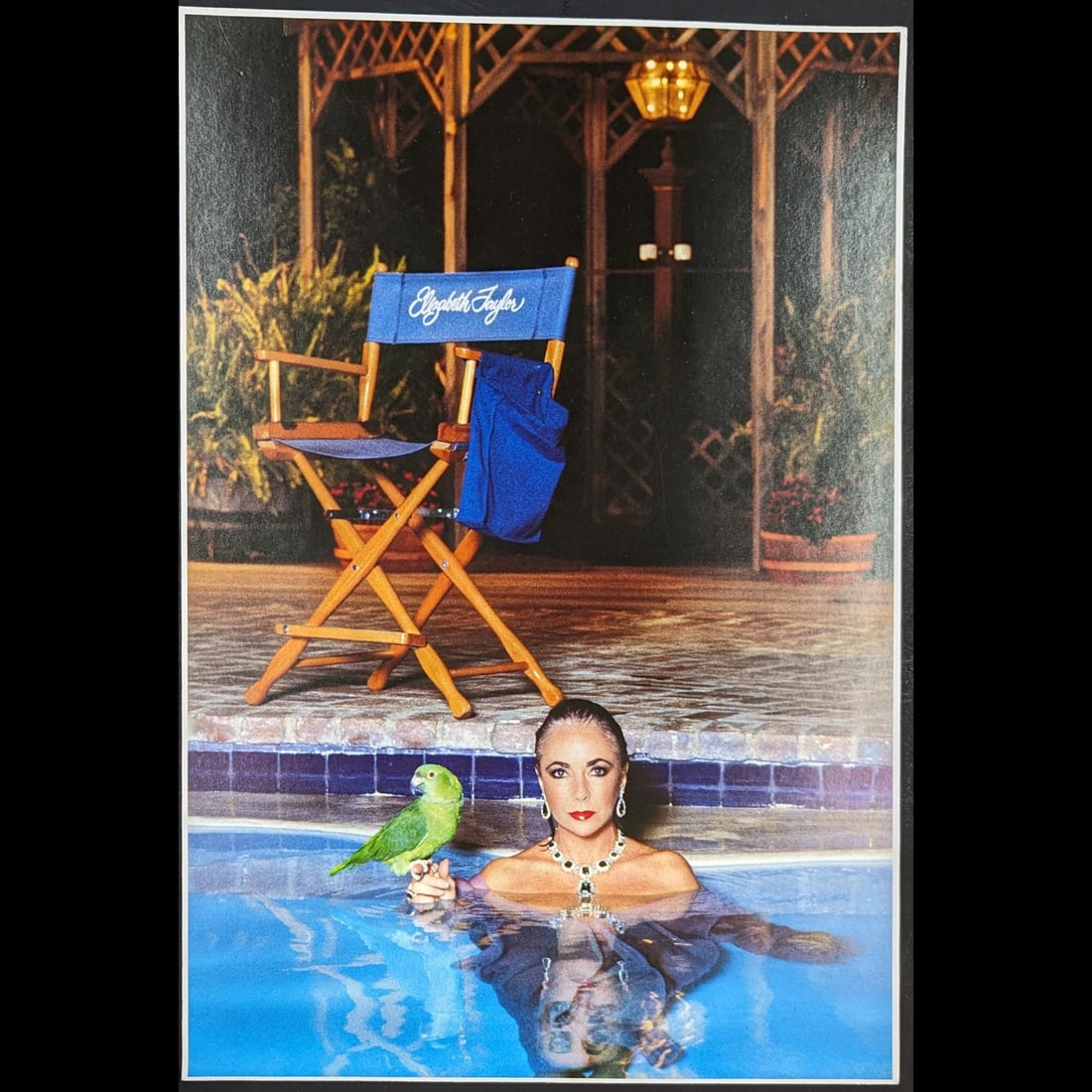 Helmut Newton (German/Australian, 1920-2004) Elizabeth Taylor Print, Los Angeles, 1985 (1 of 5)