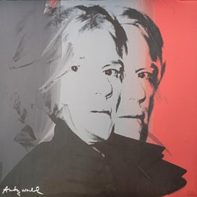 Andy Warhol Carnegie Museum Of Art Lithograph, Self-Portrait