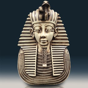 Egyptian Bust Sculpture Of King Tut