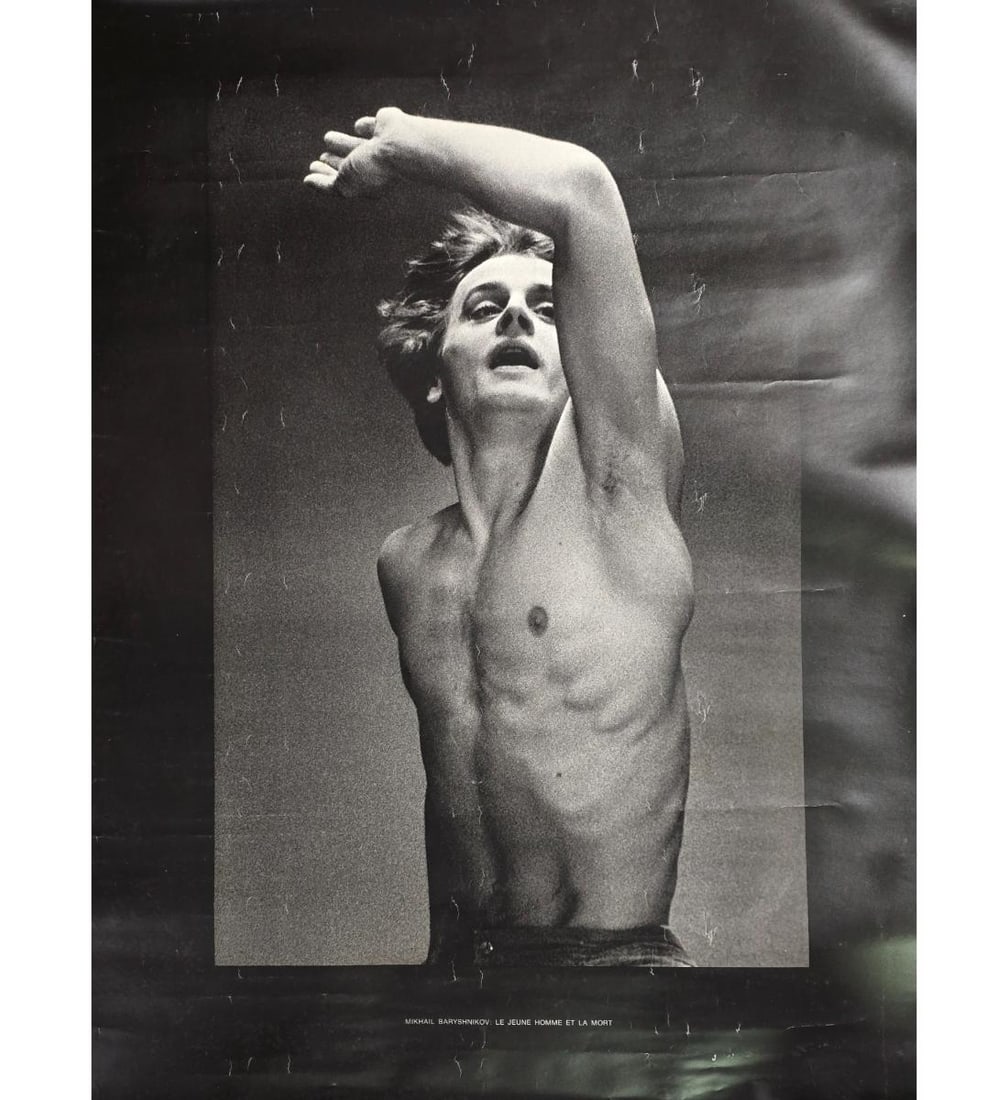 Lot Of 2 Max Waldman, Mikhail Baryshnikov Large Poster 1976 & 1983: Max Waldman, Mikhail Baryshnikov Large Poster 1976. 22" x 28" Unframed. Provenance: Private Central Florida Estate. Please copy and paste the URL link below to review our Terms and Condition