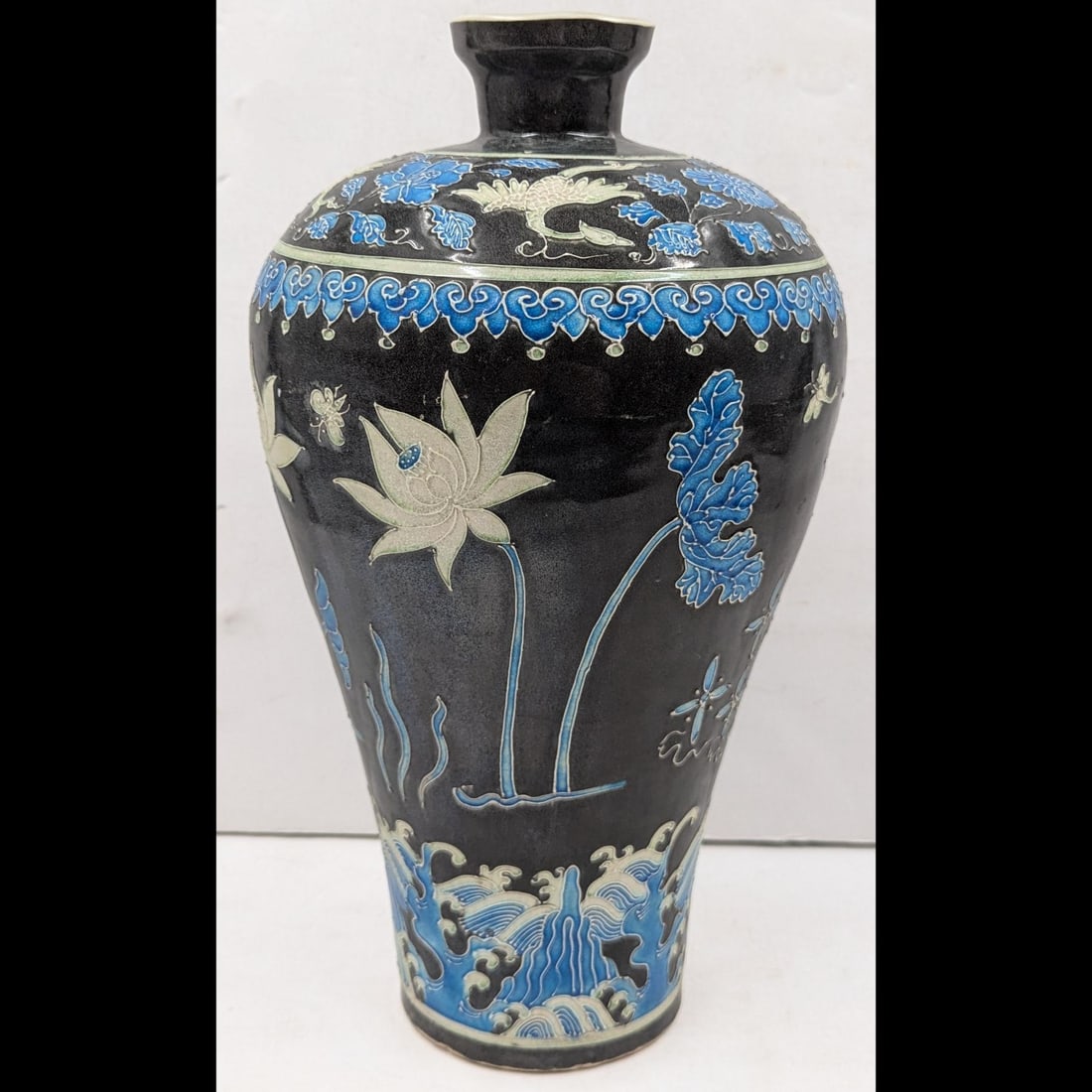 Large Chinese Fahua Meiping Vase (1 of 14)