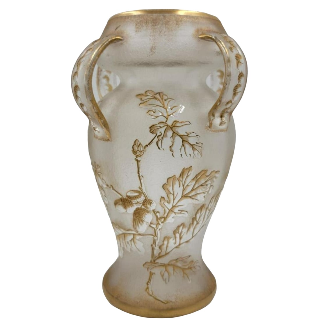 A Fine Francois -Theodore T. Legras Artglass Vase Signed Saint Denis On Base (1 of 15)